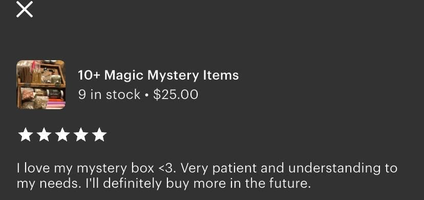 Witchcraft Mystery Box