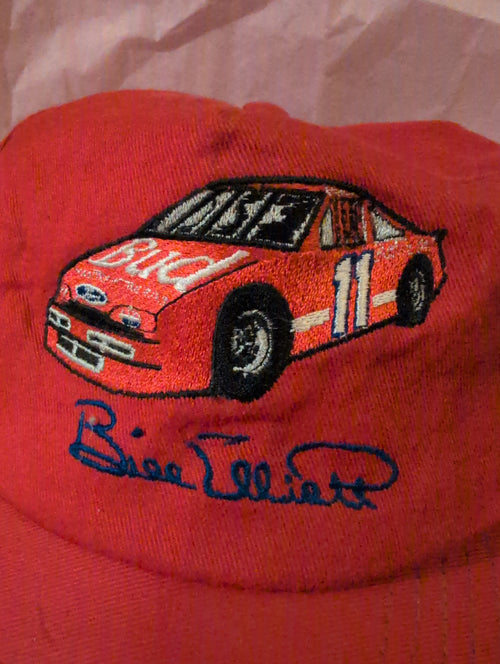 Bill Elliott Budweiser NASCAR hat