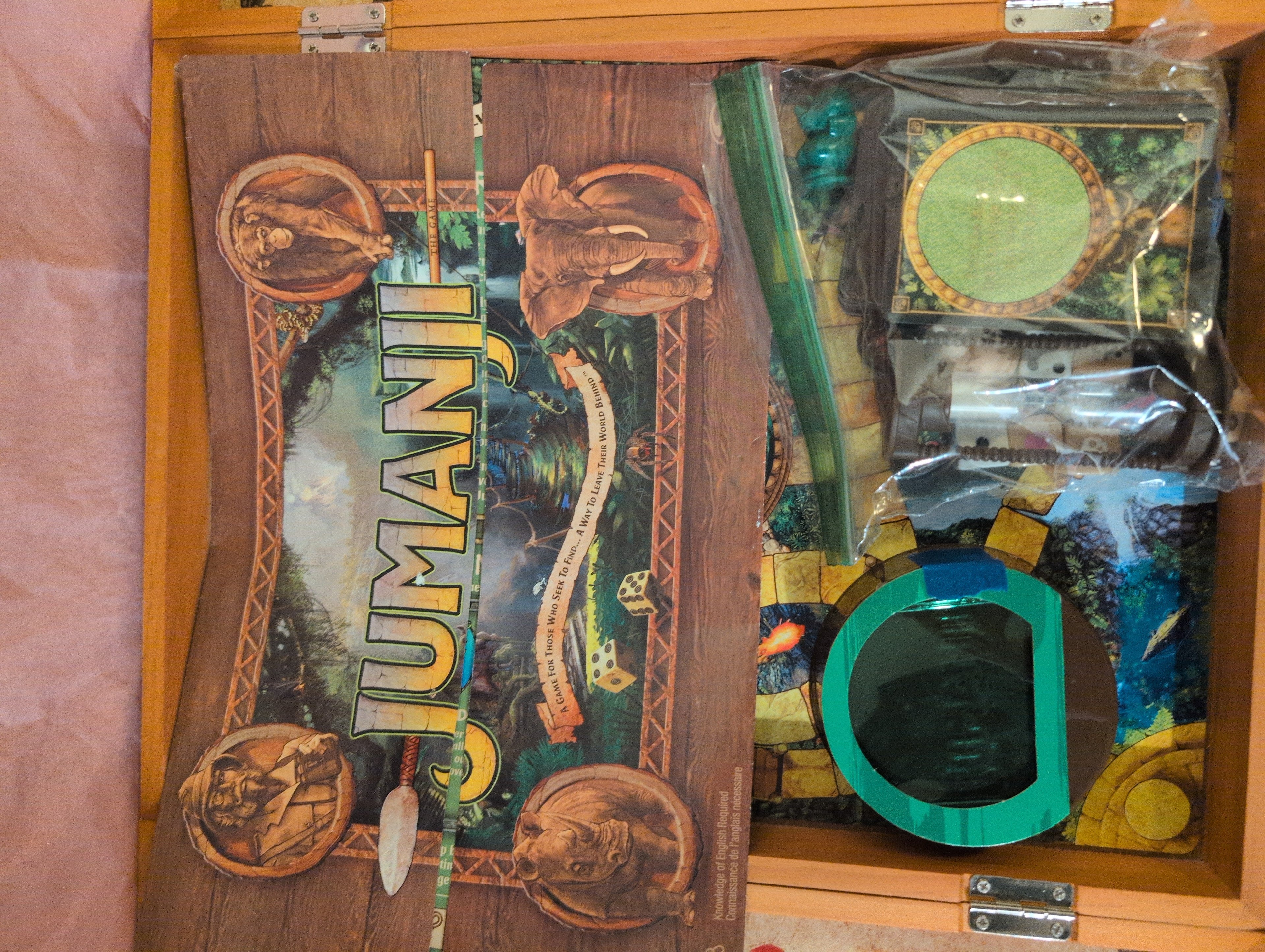 Jumanji Board Game Hard Case