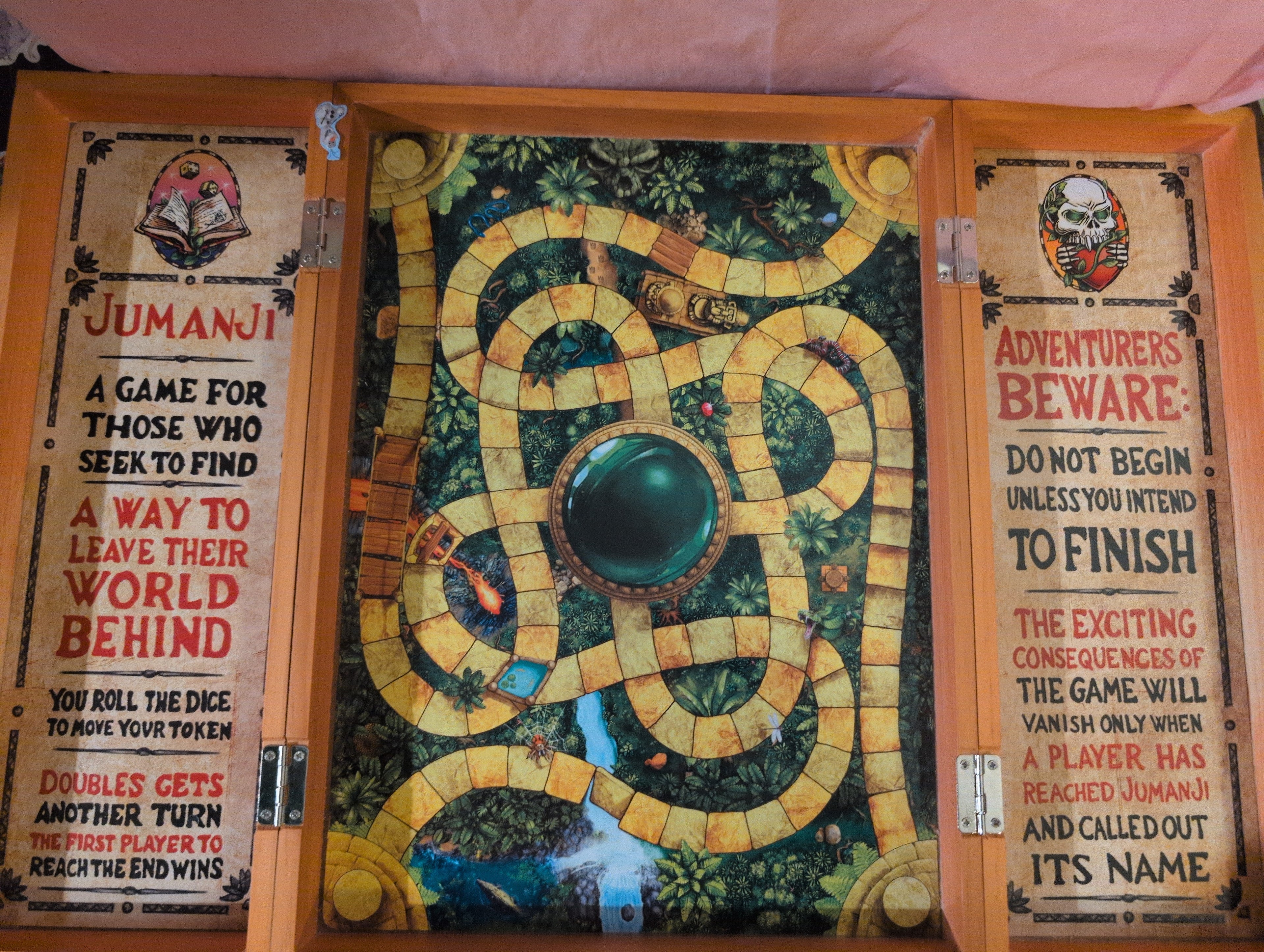 Jumanji Board Game Hard Case