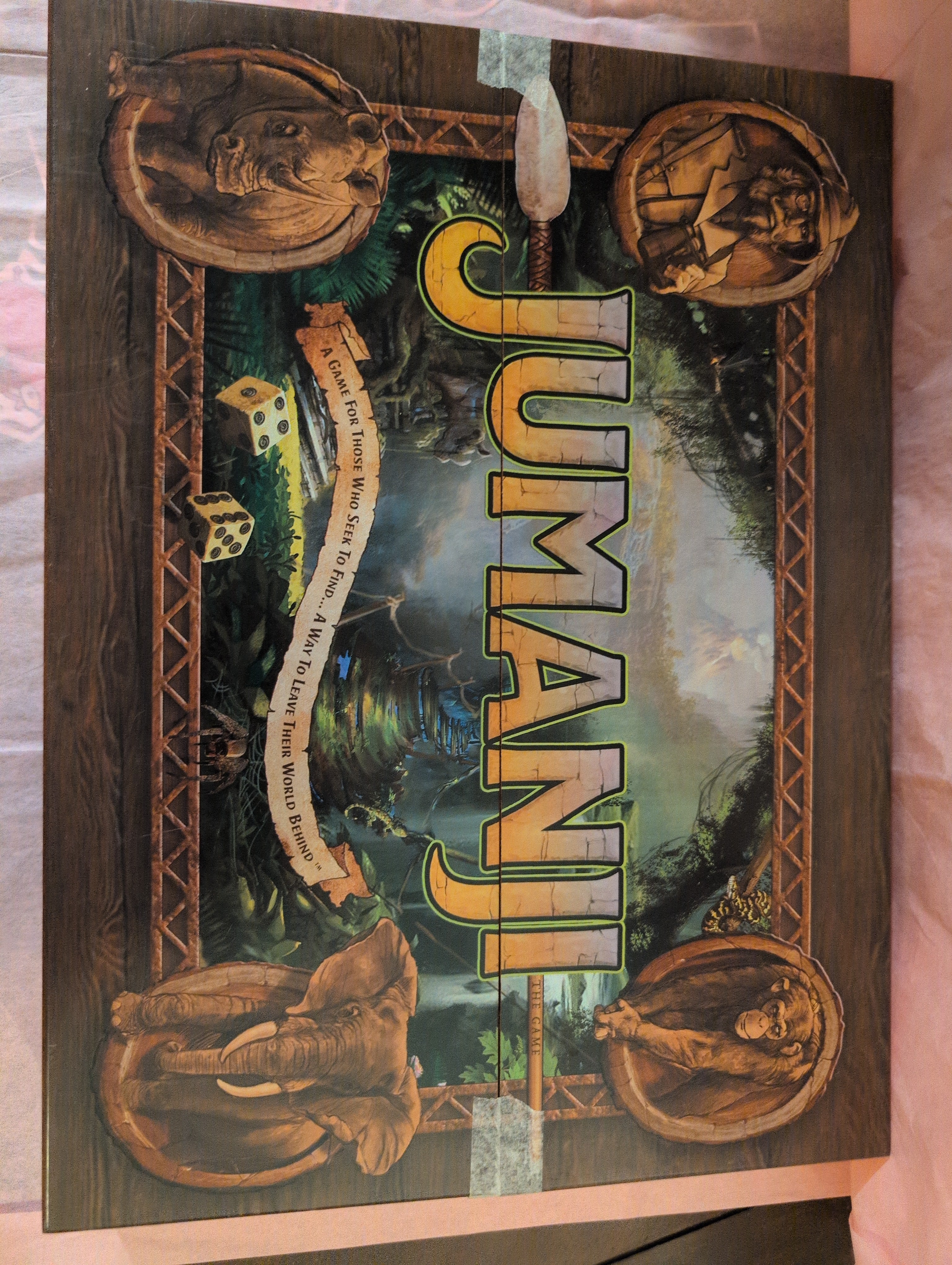 Jumanji Board Game Hard Case