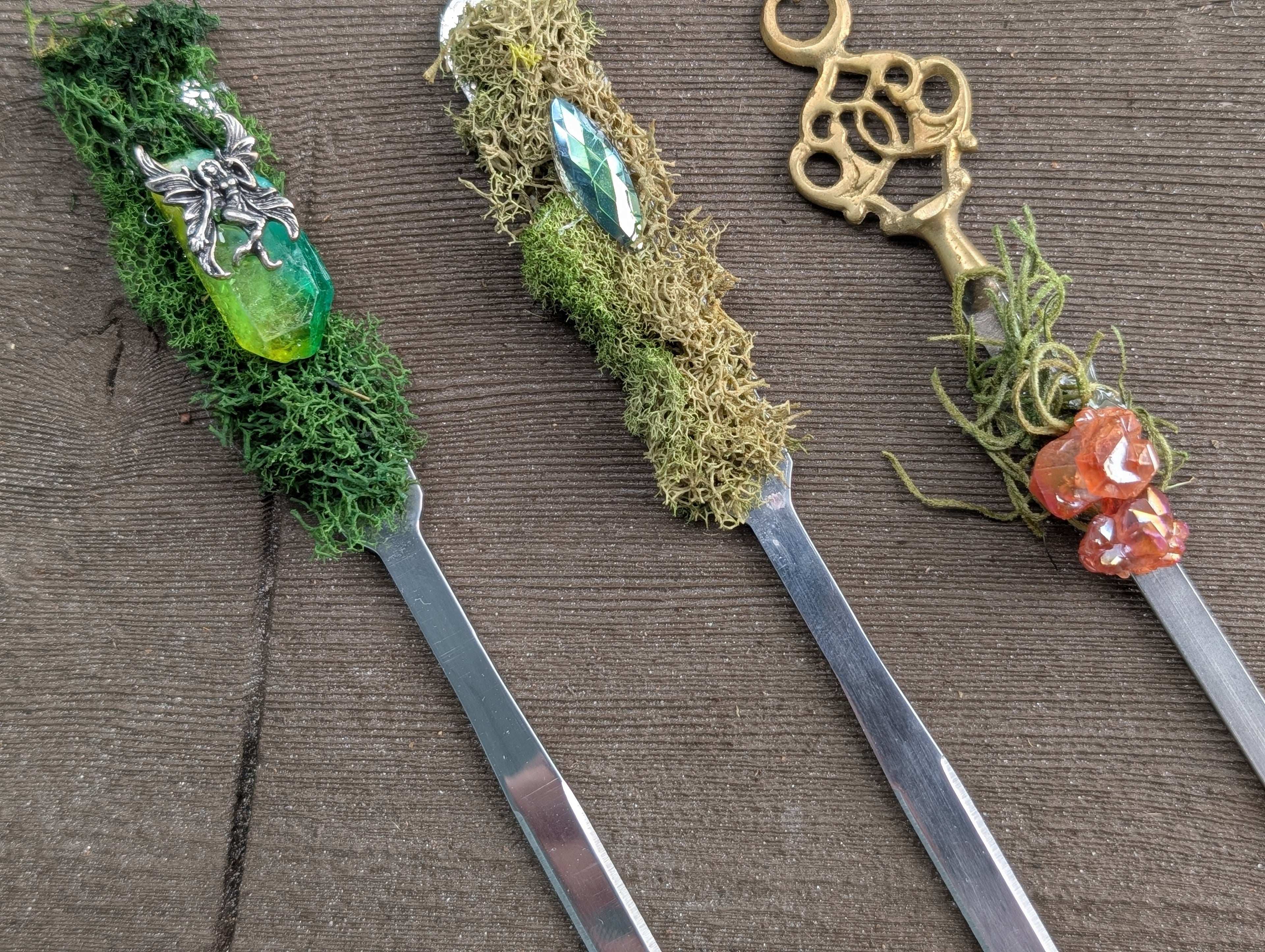Moss Witchcraft Athame