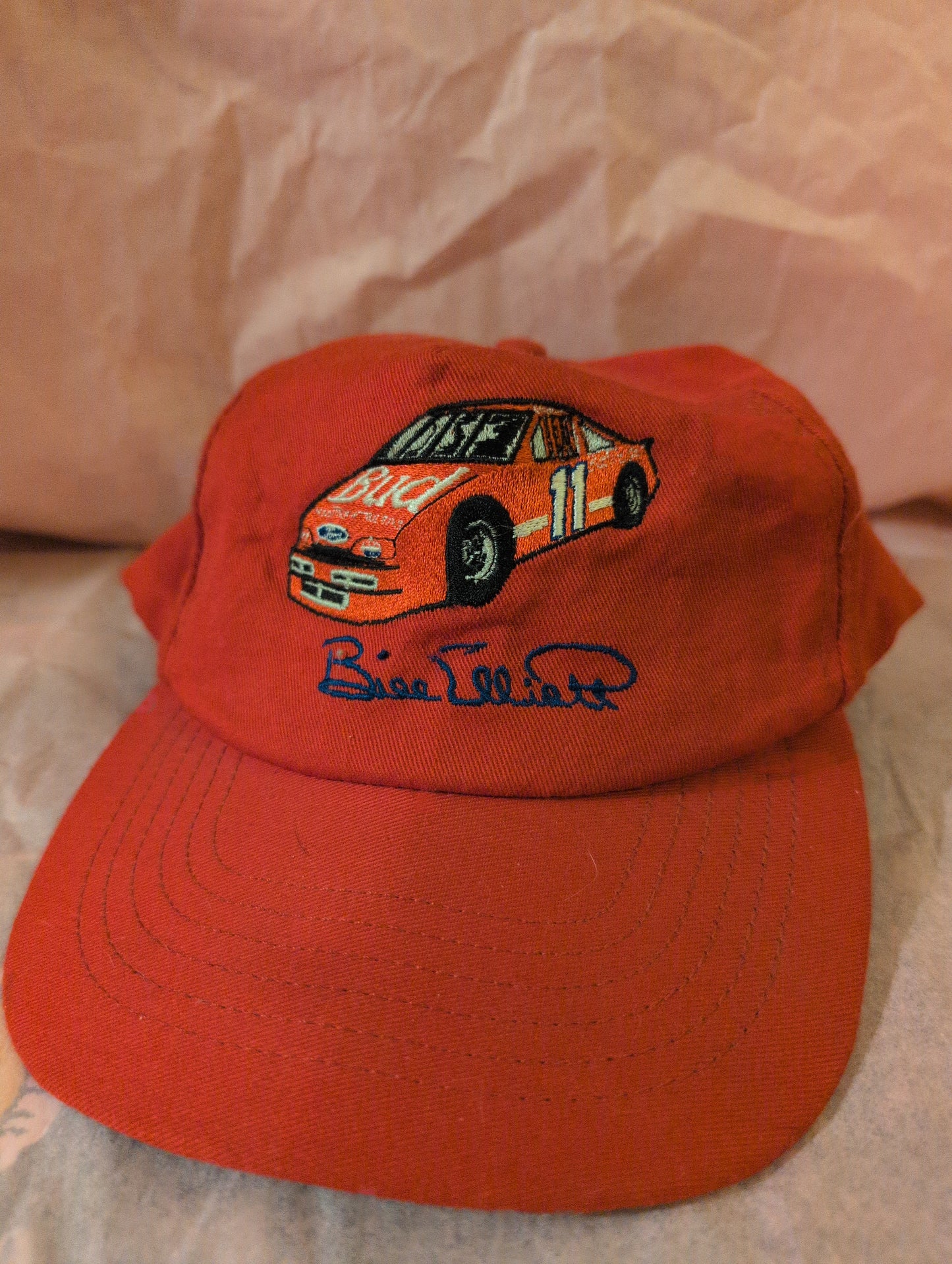 Bill Elliott Budweiser NASCAR hat