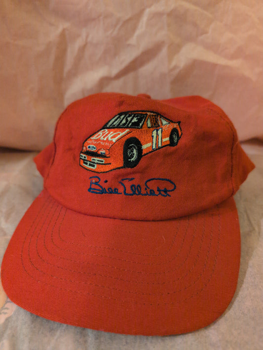 Bill Elliott Budweiser NASCAR hat